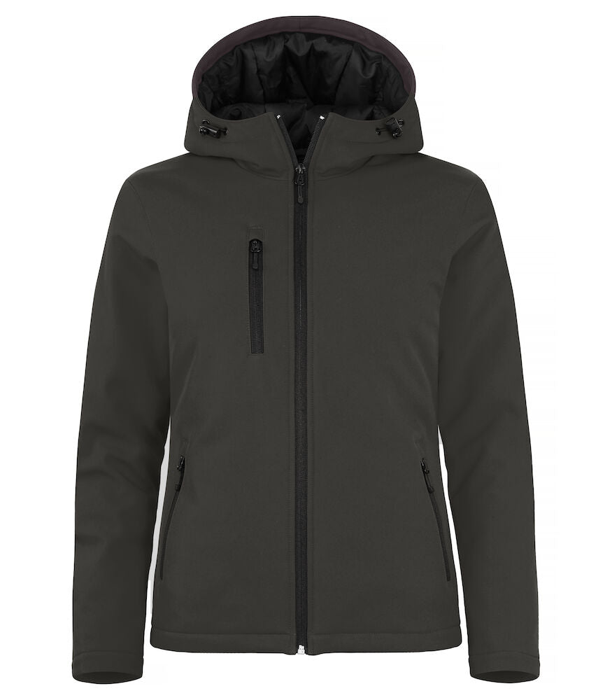 Gewatteerde Softshell Jas - Capuchon (Dames)