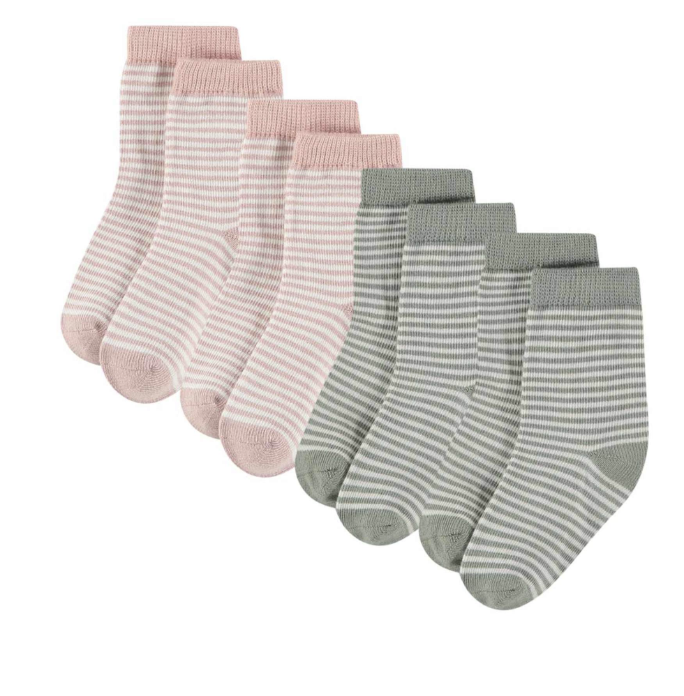 Baby sokjes gestreept | 4 paar