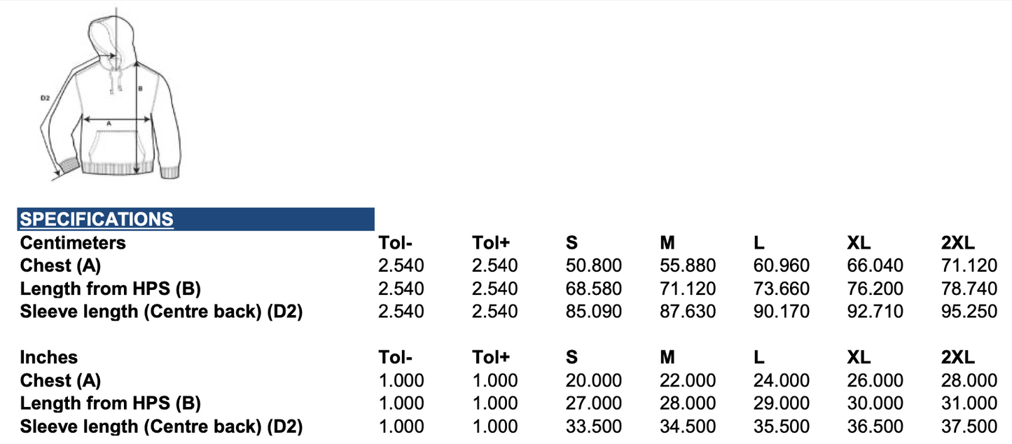 Classic Fit Hoodie (Unisex)