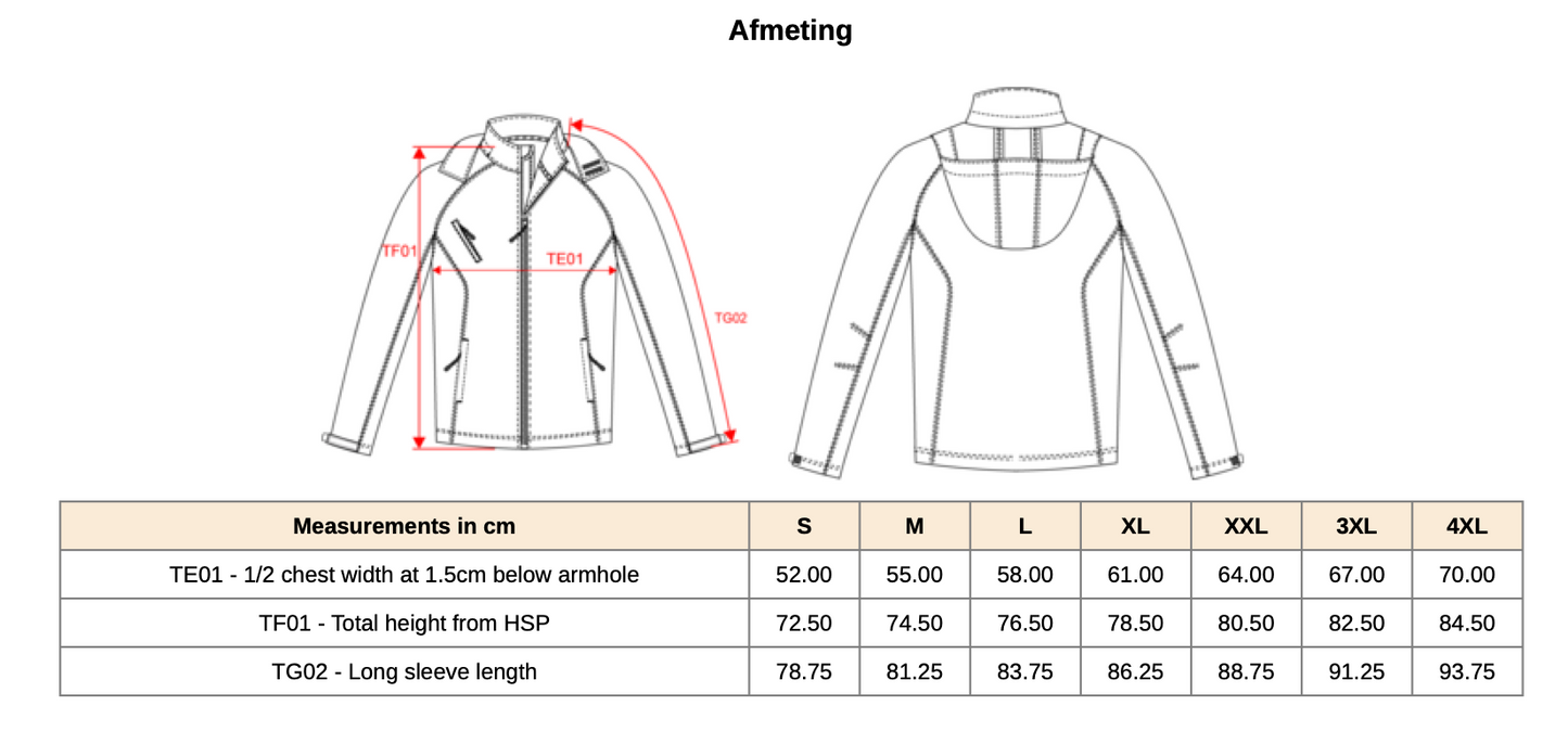 Softshell Jas – Afneembare Capuchon (Heren)