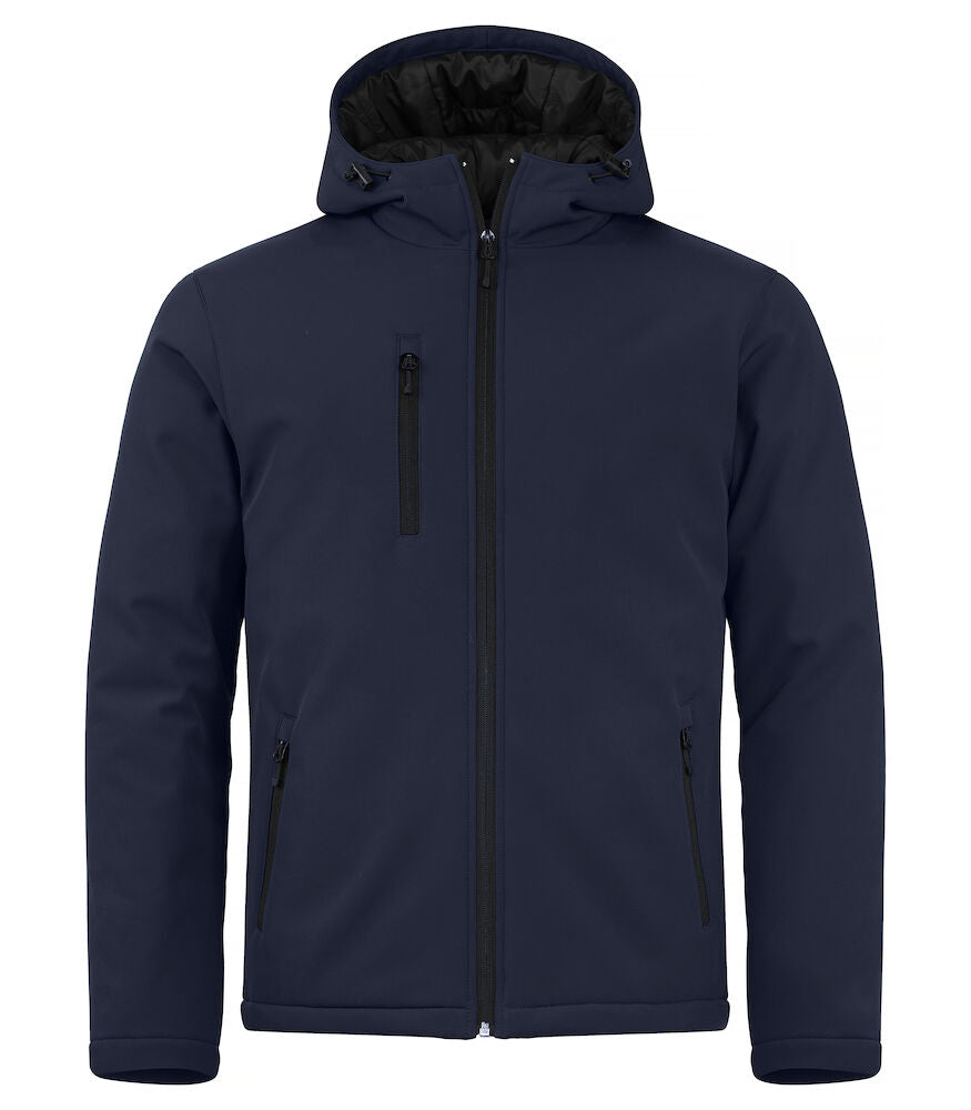 Gewatteerde Softshell Jas - Capuchon (Heren)