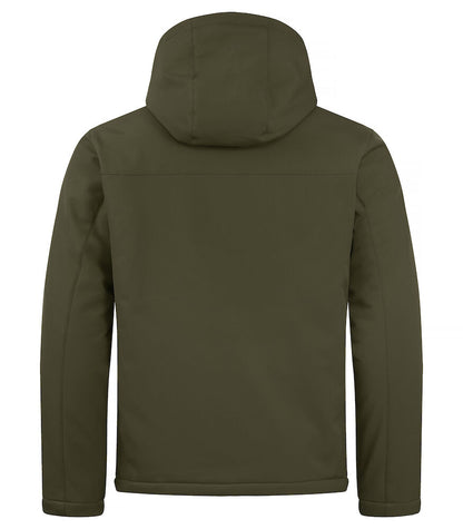 Gewatteerde Softshell Jas - Capuchon (Heren)