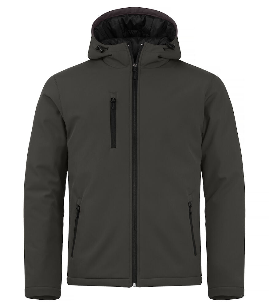 Gewatteerde Softshell Jas - Capuchon (Heren)