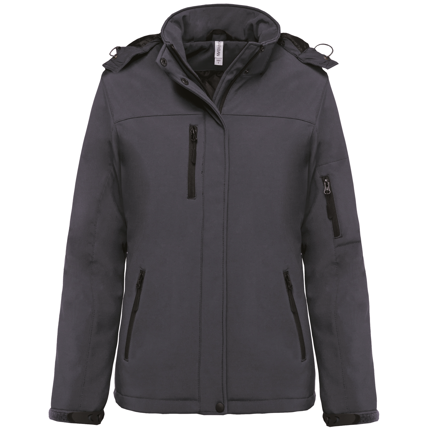 Gewatteerde Softshell Parka (Dames)