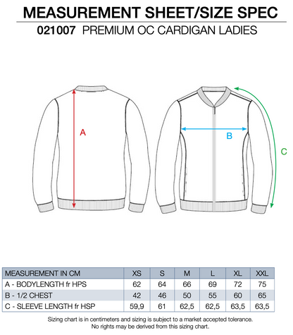 IB Premium OC Cardigan (Dames)